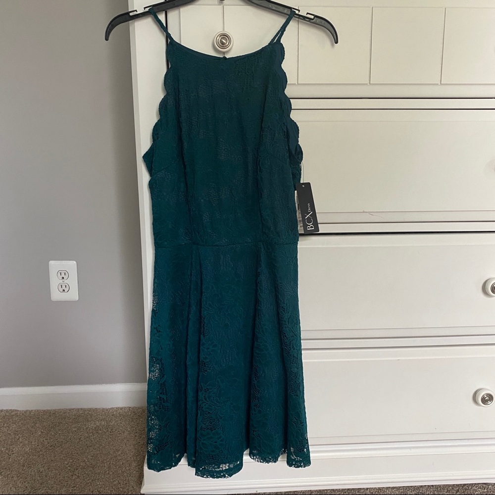 BCX Emerald Lace Dress